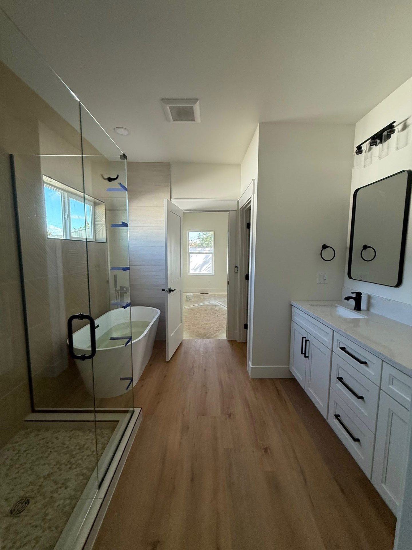 Bathroom remodel background